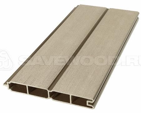 Заборный профиль из ДПК Savewood SW Agger матовый тик купить в Сыктывкаре