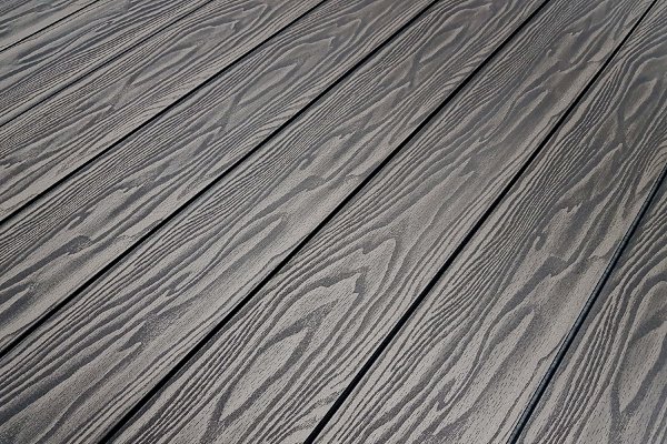 Террасная доска из ДПК Terrapol Смарт 3D Полнотелая без паза Черное дерево купить в Сыктывкаре