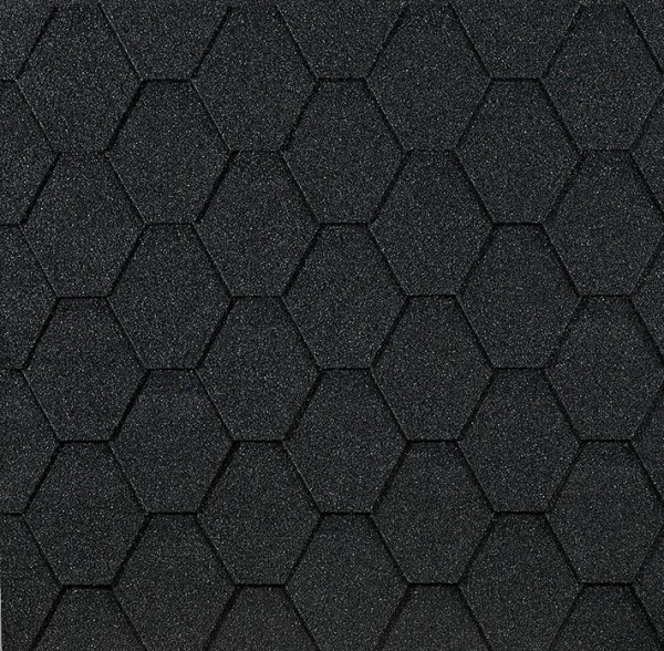 Гибкая черепица EURASIA Docke, Коллекция ШЕСТИГРАННИК Серый купить в Сыктывкаре