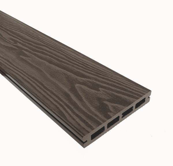 Террасная доска из ДПК Terrapol Смарт 3D Пустотелая с пазом Тик Киото купить в Сыктывкаре