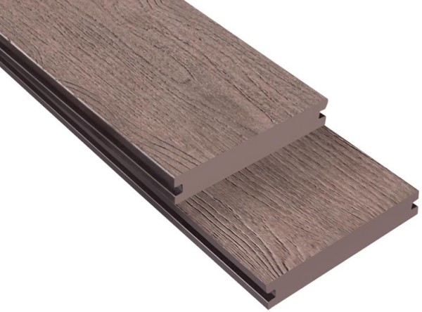 Террасная доска ДПК Outdoor 3D полнотелая NEVADA/CALIFORNIA BROWN коричневая микс купить в Сыктывкаре
