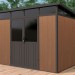 Сарай Defender из ДПК 9х7 (5.95 кв.м) купить в Сыктывкаре