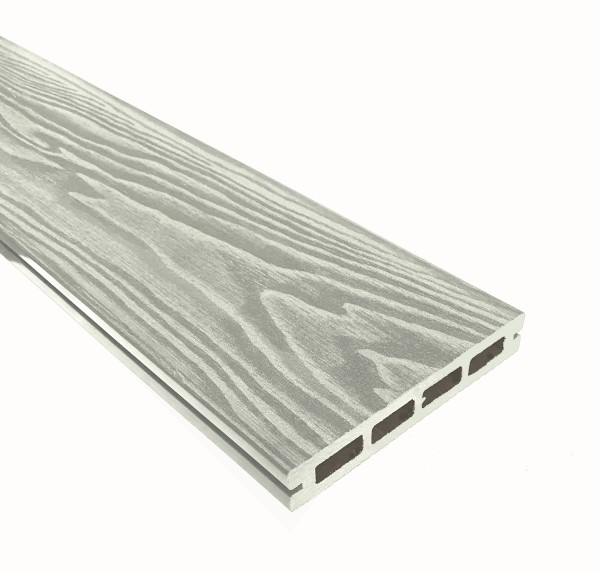 Террасная доска из ДПК Terrapol Смарт 3D Пустотелая с пазом Дуб беленый купить в Сыктывкаре