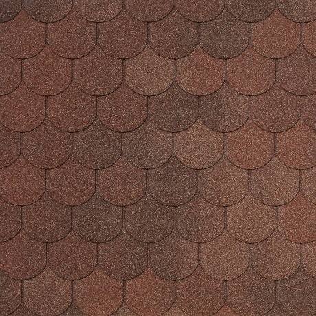 Гибкая черепица Tegola ASSISI terracotta 420 купить в Сыктывкаре