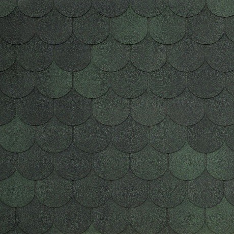 Гибкая черепица Tegola ASSISI verde 473 купить в Сыктывкаре