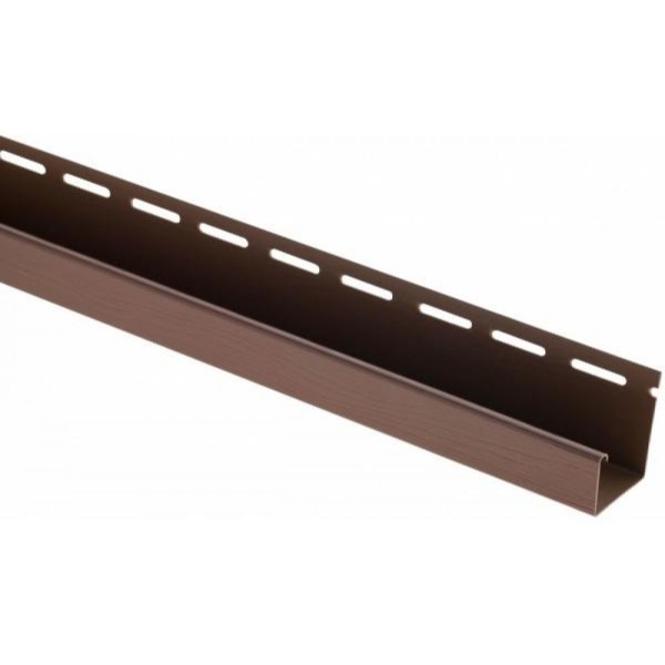 J-профиль Люкс Крашенный, T-15, ВН, Тёмный Орех купить в Сыктывкаре