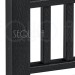 Комплект крышка/юбка для столба SEQUOIA BLACK купить в Сыктывкаре