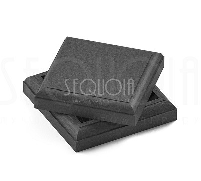 Комплект крышка/юбка для столба SEQUOIA GRAY купить в Сыктывкаре