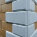 Угол Наружный к Фасадным Термопанелям Доломит Дагестанский Камень 400 мм Белый купить в Сыктывкаре