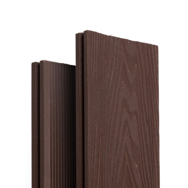 Террасная доска Ecodecking Экстра 3D полнотелая Графит купить в Сыктывкаре