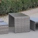 Диван-Трансформер AFINA плетеный из иск. ротанга S330G-W78 Grey купить в Сыктывкаре