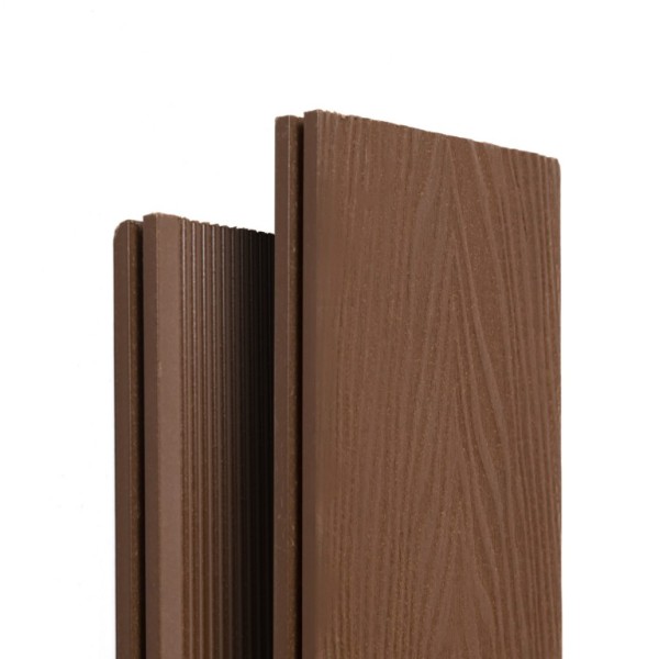 Террасная доска Ecodecking Экстра 3D полнотелая Шоколад купить в Сыктывкаре