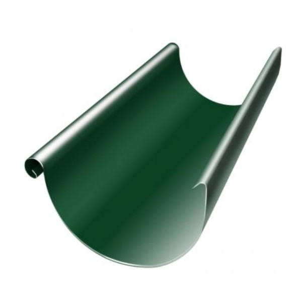 Водосток Grand Line 125x90 – Желоб 3м RAL 6005 купить в Сыктывкаре