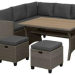Комплект мебели AFINA плетеной из иск. ротанга AFM-307G-Grey купить в Сыктывкаре