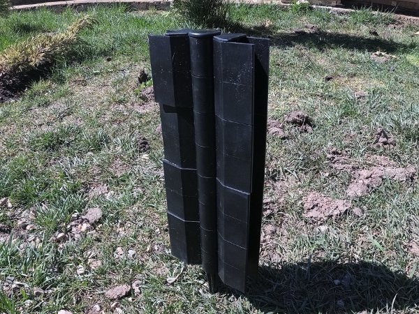 Угловой элемент поворотный, пластиковый от 60° до 300° для доски 300х30 мм из ДПК чёрный Holzhof купить в Сыктывкаре