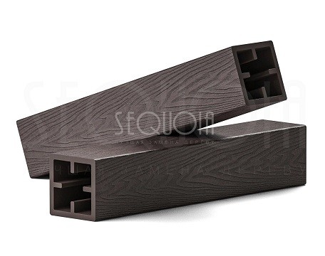 Столб SEQUOIA Evolution 3D WOOD BROWN купить в Сыктывкаре