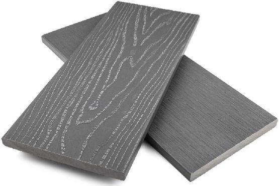 Заборная доска ДПК полнотелая NanoWood Серый купить в Сыктывкаре