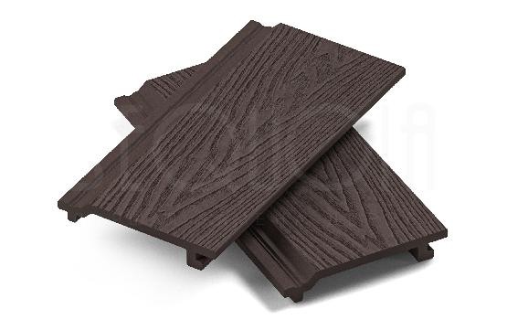 Доска фасадная ДПК 3D SEQUOIA Evolution WOOD BROWN купить в Сыктывкаре