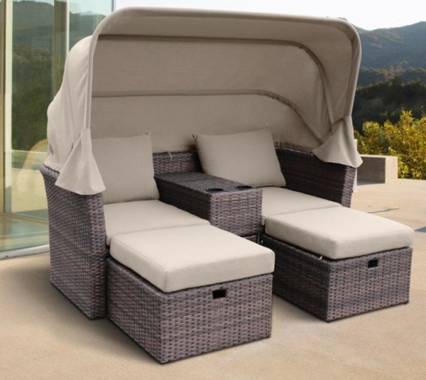 Комплект мебели AFINA плетеной из иск. ротанга AFM-330B Brown купить в Сыктывкаре