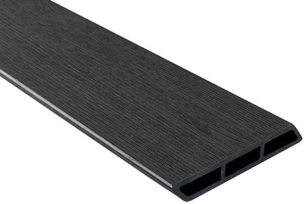 Доска Ромбус 3D ДПК Outdoor STORM BLACK черная купить в Сыктывкаре
