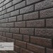 Фасадная панель Ю-Пласт Стоун Хаус Кирпич Коричневый купить в Сыктывкаре