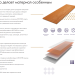 Фибросайдинг DECOVER 3600 x 190 x 8 мм Lazuro купить в Сыктывкаре
