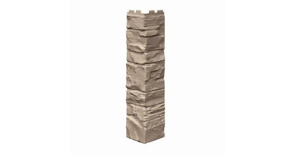 Угол наружный VOX Solid Stone Lazio камень светлая глина купить в Сыктывкаре