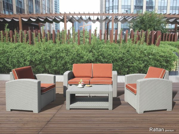 Уличные диваны и кресла коллекции Rattan Premium 4 купить в Сыктывкаре