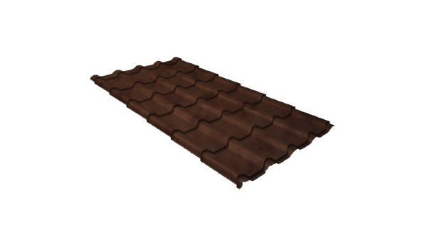 Металлочерепица камея 0,45 Safari Twincolor Brown купить в Сыктывкаре