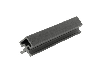 Угол внешний для фасадной панели co-extrusion, grey dark