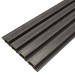 Фасадная доска из ДПК Faynag Wood Рейка Мокрый Асфальт купить в Сыктывкаре