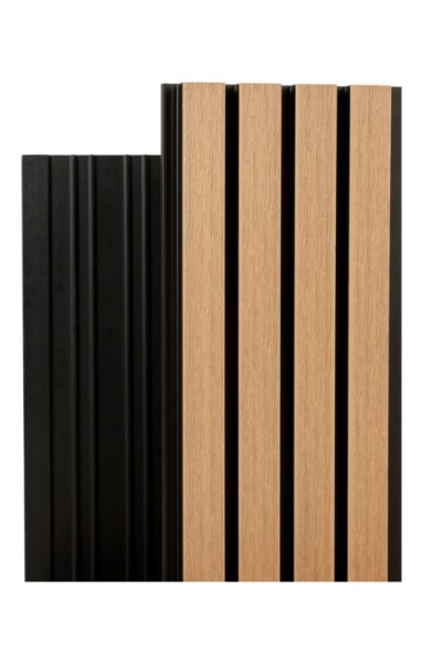 Фасадная реечная панель Ecodecking Скай коэкструзия 200х20х3000 Бук купить в Сыктывкаре