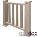 Ограждение из ДПК Outdoor Классик 3D STORM серый микс купить в Сыктывкаре