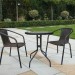 Комплект плетеной мебели AFINA из иск. ротанга Асоль-LR02 LRC-02/LRT-02-D60 Dark Brown купить в Сыктывкаре