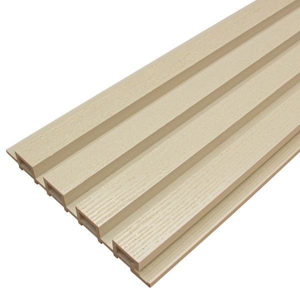 Фасадная доска из ДПК Faynag Wood Рейка Слоновая кость купить в Сыктывкаре
