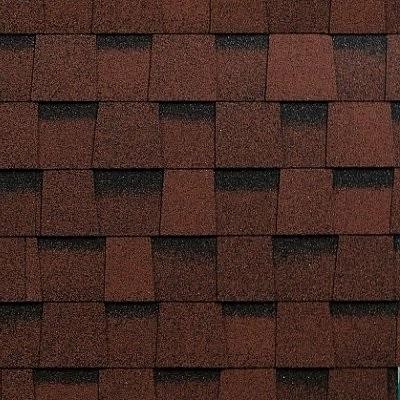 Двухслойная ламинированная черепица Shinglas, серия Фазенда – Красный купить в Сыктывкаре