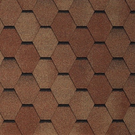 Гибкая черепица Tegola VENETO terracotta 206 купить в Сыктывкаре