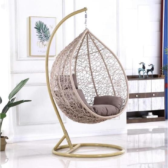 Кресло Подвесное из искусственного ротанга AFM-169A-XLB Beige купить в Сыктывкаре