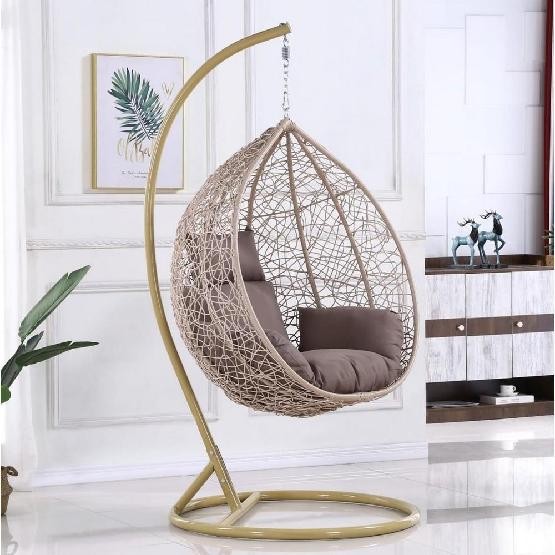 Кресло Подвесное из искусственного ротанга AFM-169A-LB Beige купить в Сыктывкаре