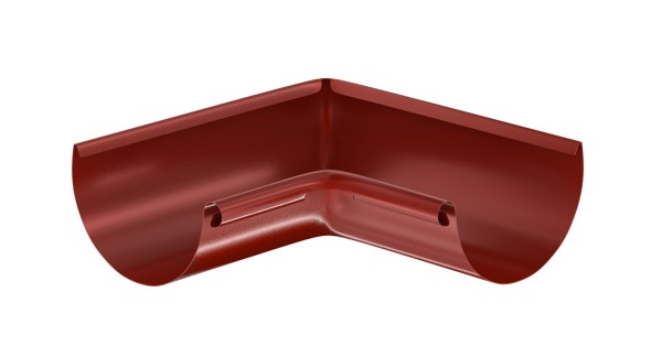 Водосток Aquasistem, система 150x100 - Угол желоба, внутренний 90° RR 29 Бургундский купить в Сыктывкаре