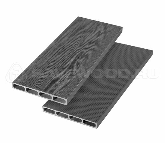Грядочная доска ДПК 3D Savewood SW Rubus (R) графит купить в Сыктывкаре