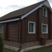 Сайдинг "blockhouse" под бревно, Акриловый Премиум ВН-01, орех тёмный купить в Сыктывкаре