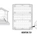 Сарай пластиковый Newton 759 купить в Сыктывкаре