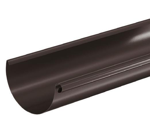 Водосток Aquasistem, система 150/100 - Водосточный желоб 3.00м RR 32 Тёмно Коричневый купить в Сыктывкаре