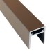 П-профиль Алюминиевый EasyDecking 35x25 Венге купить в Сыктывкаре