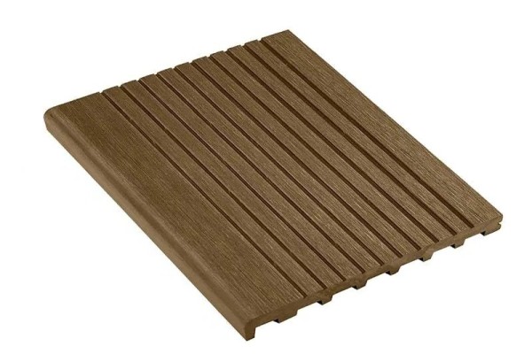 Ступень полнотелая из ДПК Deckart Step Орех купить в Сыктывкаре