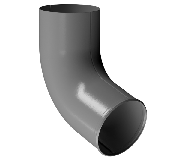 Отвод трубы D90 Döcke STAL PREMIUM Графит, (RAL 7024) купить в Сыктывкаре