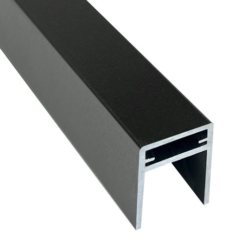 П-профиль Алюминиевый EasyDecking 35x25 Черное дерево купить в Сыктывкаре
