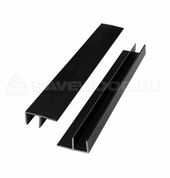 F-профиль ДПК Savewood – Чёрный купить в Сыктывкаре