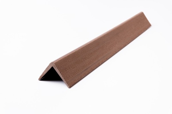 Угол торцевой Ecodecking Практик 50х50х3000 Шоколад купить в Сыктывкаре